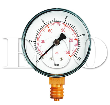 plastic case pressure gauge